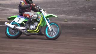 Maryborough Action Park 2017 Two strokes only KX500 on methanol [upl. by Amehr716]