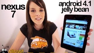 Google Nexus 7 Android 41 Jelly Bean Videorama [upl. by Nylde]