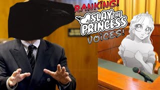 Ranking the Voices the BEST WAY  Slay the Princess [upl. by Zohara115]