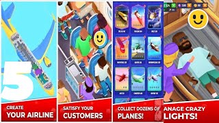 ✈️ Idle Airplane Inc Tycoon  Sky Shop  Part 5  Airport Tycoon iOS Android [upl. by Annaiel762]