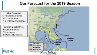 2019 Hurricane Forecast NorthStar [upl. by Apple]