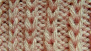 WZORY NA DRUTACHKNITTING STITCHKNITTING STITCHLANCUSZEK [upl. by Navonod]