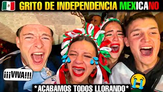 🇲🇽 VIVIMOS el GRITO de INDEPENDENCIA de MÉXICO 😭 ACABAMOS LLORANDO con MIS SOBRINOS [upl. by Inhsor]