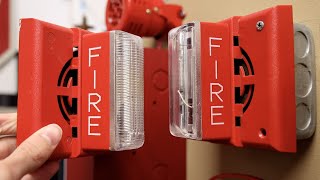 ADT Fire Alarm System Test 29  Gentex SHG [upl. by Bulley]