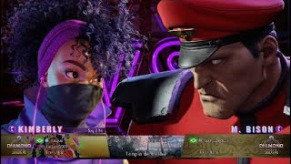 SF6 🔥 Fabyuu Kimberly vs Seeleschneider M Bison 🔥【 Street Fighter 6 】 [upl. by Navek]