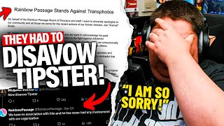 TRANS Charity DISAVOWS Tipster REJECTS His Support in BRUTAL Response to Drama [upl. by Yeldah]