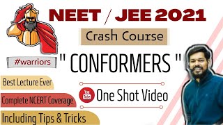 crash course neet।jeemain।2021। Conformational Isomerism । tricks [upl. by Ijneb]