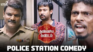 Police Station Comedy  Ivanuku Thannila Gandam Movie Scene  Deepak Dinkar  Neha Ratnakaran [upl. by Saalocin]