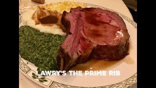 Lawrys The Prime Rib  Beverly Hills  Meat Carving and Plating [upl. by Aeret]