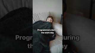 Programmers during the work day coding [upl. by Ecnal]