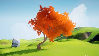 Unreal Engine 4 stylised tree walkthrough Free project file [upl. by Lerrej]