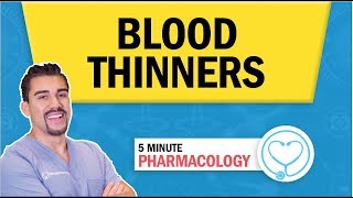 Pharmacology  Anticoagulants amp Antiplatelets blood thinners for nursing RN PN MADE EASY [upl. by Chelton220]