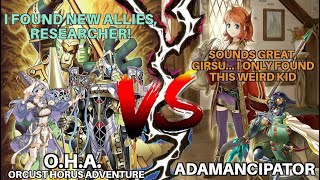 Orcust Horus Adventure vs Adamancipator  Local Feature Match  AGOV Format [upl. by Felder]