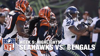 Seahawks vs Bengals  Week 5 Highlights  NFL [upl. by Berna805]