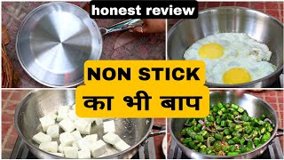 The Indus Valley Triply Stainless Steel Fry Pan  Indus Valley Cookware Reviews  Best Frying Pan [upl. by Katti304]