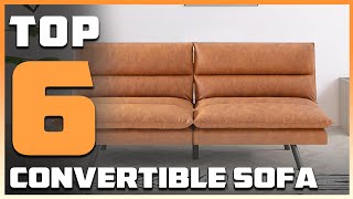 Top 6 Best Convertible Sofas in 2024  Expert Reviews Our Top Choices [upl. by Reyam87]