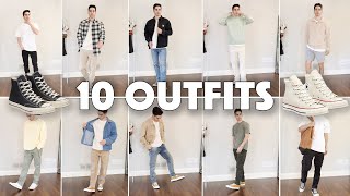 10 Easy Ways to Wear the Converse Chuck Taylor  Outfit ideas [upl. by Diannne813]