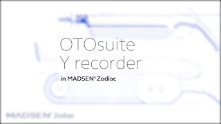 OTOsuite  Y recorder in MADSEN® Zodiac [upl. by Valer]