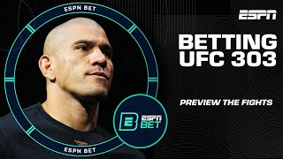 Previewing UFC 303 Bets PereiraProchazka OrtegaLopes Machado GarryPage amp More  ESPN BET Live [upl. by Seaton]