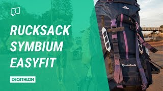 Rucksack Symbium Easy Fit  Wanderrucksack von DECATHLON [upl. by Lordan729]