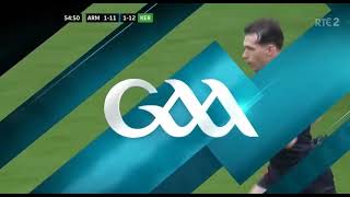 A GARRYOWEN RATTLES KERRY AGAINBARRY MCCAMBRIDGE GOAL  ARMAGH V KERRY 2024 FOOTBALL SEMIFINAL [upl. by Yelwar841]