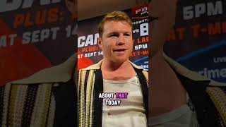 CANELO RESPONDS TO TURKI ALALSHIKH PASSING ON FIGHT W CRAWFORD [upl. by Lateh]