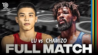 Match of the Day Feng LU CHN vs Frank CHAMIZO ITA  2024 World OG Qualifier  FS 74Kg [upl. by Morez952]