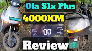 OLA S1x Plus 4000KM Review Video  OLA S1X Plus Review  Review Video ola s1x plus [upl. by Lairea]