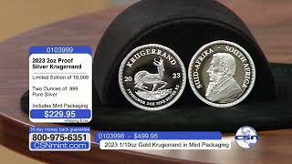 2023 2oz Proof Silver Krugerrand [upl. by Ailegra293]