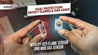 Fire Detection Made Simple with KY026 Flame Sensor amp MQ9 Gas Sensor [upl. by Alduino]