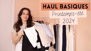 HAUL PRINTEMPS  Ã‰TÃ‰ 2024  ARKET COS MANGO HampM  Lauriane Villa [upl. by Jovitah]