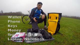 How to pack your backpack for commuting by bike [upl. by Emsoc]