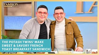 The Potash Twins’ French Toast Breakfast Sandwich Is a Sweet amp Savory Delight [upl. by Lancaster]