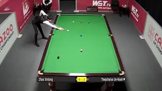 Thepchaiya UnNooh vs Zhao Xintong  UK Championship  Part 1 [upl. by Lil688]