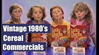 80s Cereal Commercials Part 6  Travel Back in Time [upl. by Sarajane]