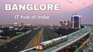 Banglore City  major tech hub of the India  New video 2023 🌿🇮🇳 [upl. by Huntington574]