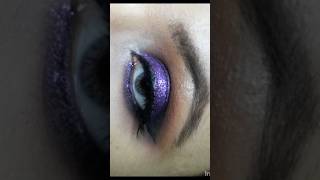 Purple glitter eyeshadow tutorial [upl. by Pickett]