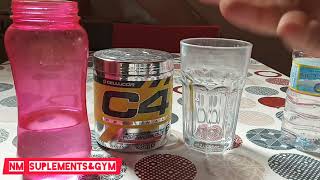 C4 cellucor como preparar y tomar  c4 preparacíon  How to prepare c4 pre workout  C4 Español [upl. by Euqinahc27]