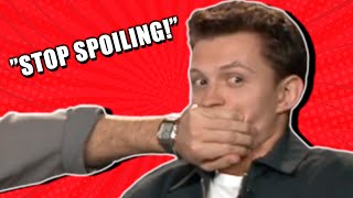 tom holland spoiling marvel movies for 13 minutes straight [upl. by Croom]