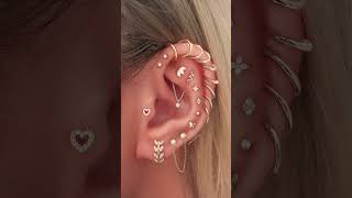 Aesthetic Ear Piercing Curation Ideas with Earrings from Impuria Jewelry [upl. by Glaab]