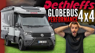 Kann Dethleffs ALLRAD 🔥  Dethleffs Globebus Performance 4x4  Caravan Salon Düsseldorf 2024 [upl. by Luhem]