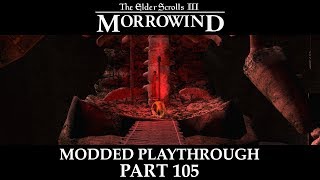 Morrowind Modded  Part 105  The Heart of Lorkhan [upl. by Nuawtna]