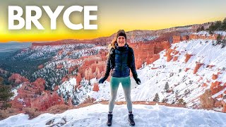 Bryce Canyon Winter Wonderland Hike [upl. by Konstanze]