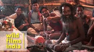 Aghori baba converses in broken English [upl. by Feodor]