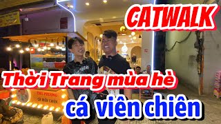 Biểu diễn thời trang Catwalk thời trang mùa hè sôi đồng tự chế vedette vũ thu phương [upl. by Gnuh]