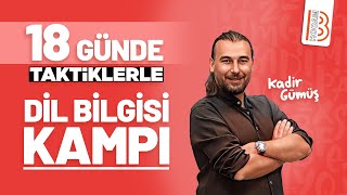 1Gün  Taktiklerle Dil Bilgisi  Ses Bilgisi  Kadir Gümüş [upl. by Garrik]