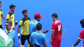 Hockey Final Seagame202316052023Team Men Malaysia vs Singapore [upl. by Elokkin]