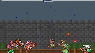 Luigi VS All 7 Koopalings at the same time [upl. by Wickham558]