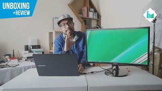 Samsung CF390 Monitor Curvo  Unboxing y review en español [upl. by Wailoo]