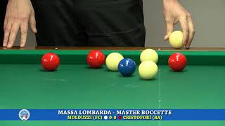 Boccette 1 Molduzzi vs Cristofori 1 1 [upl. by Anniken]